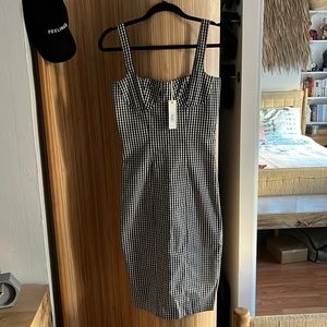 Capulet NWT gingham fitted dress